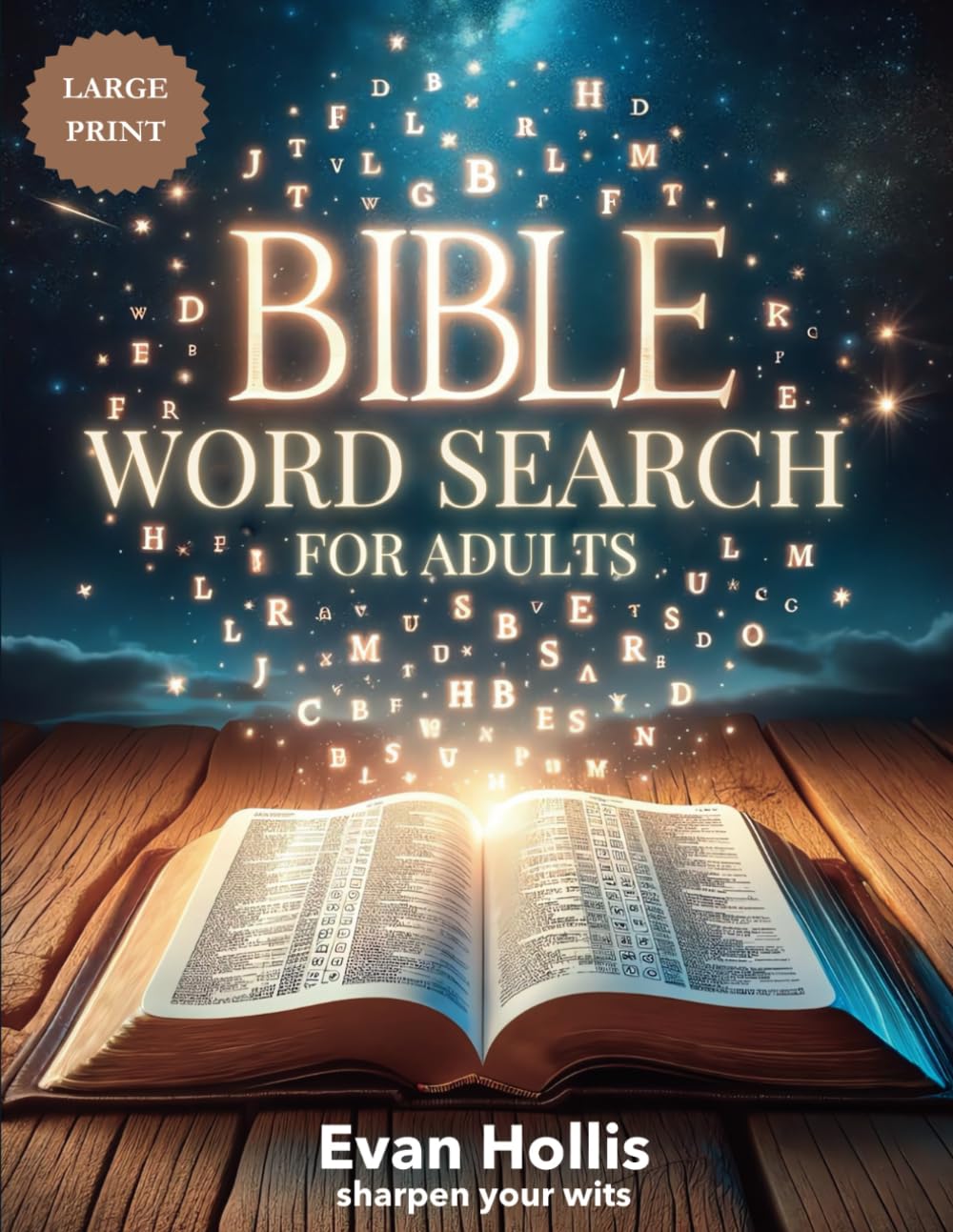 Bible word search for adults: Large print. Explore scripture through verse-inspired christian activities