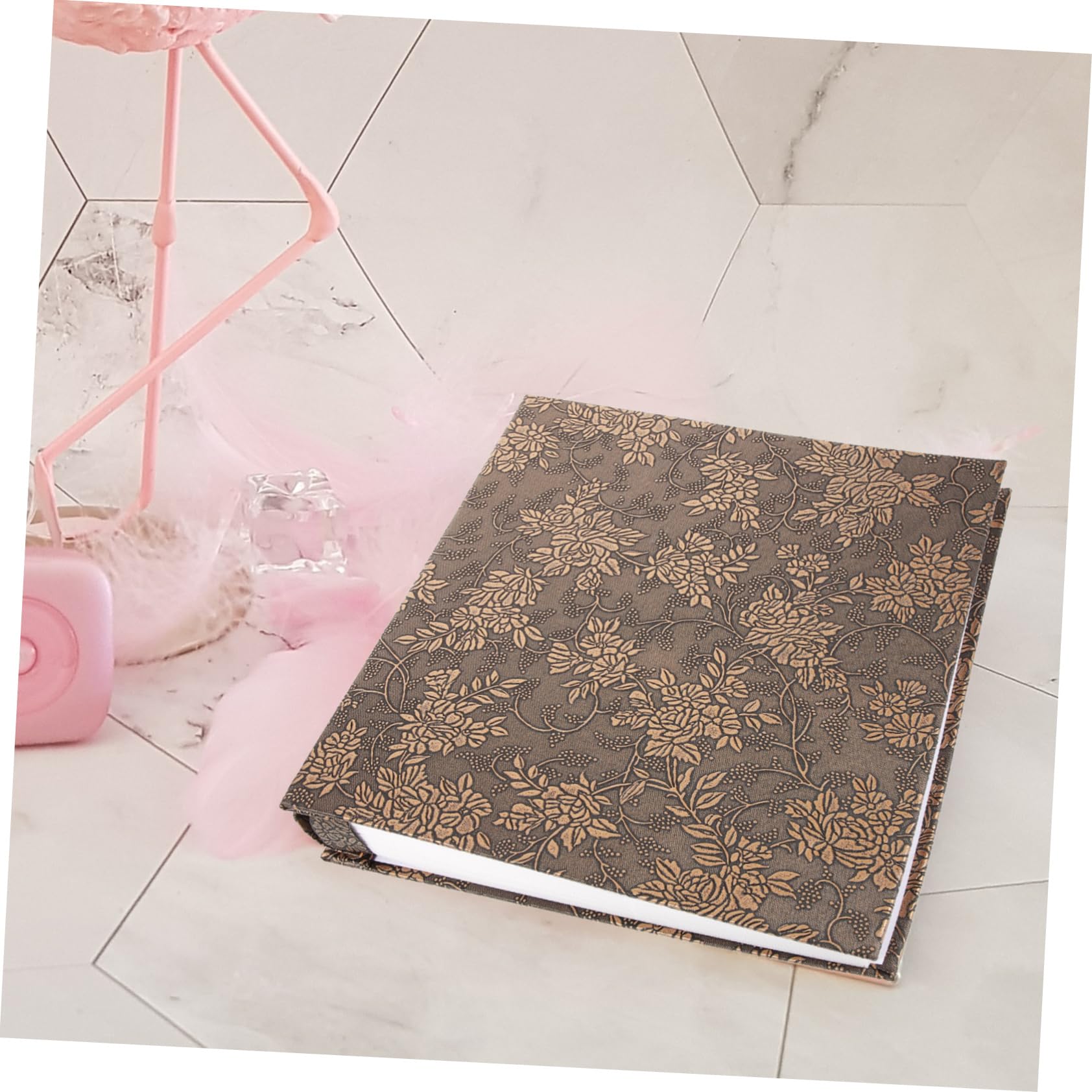 Album Fotografico in Pelle Stile Vintage Inserti a Tasca