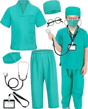 7-Piece Doctor Costume Set for Kids