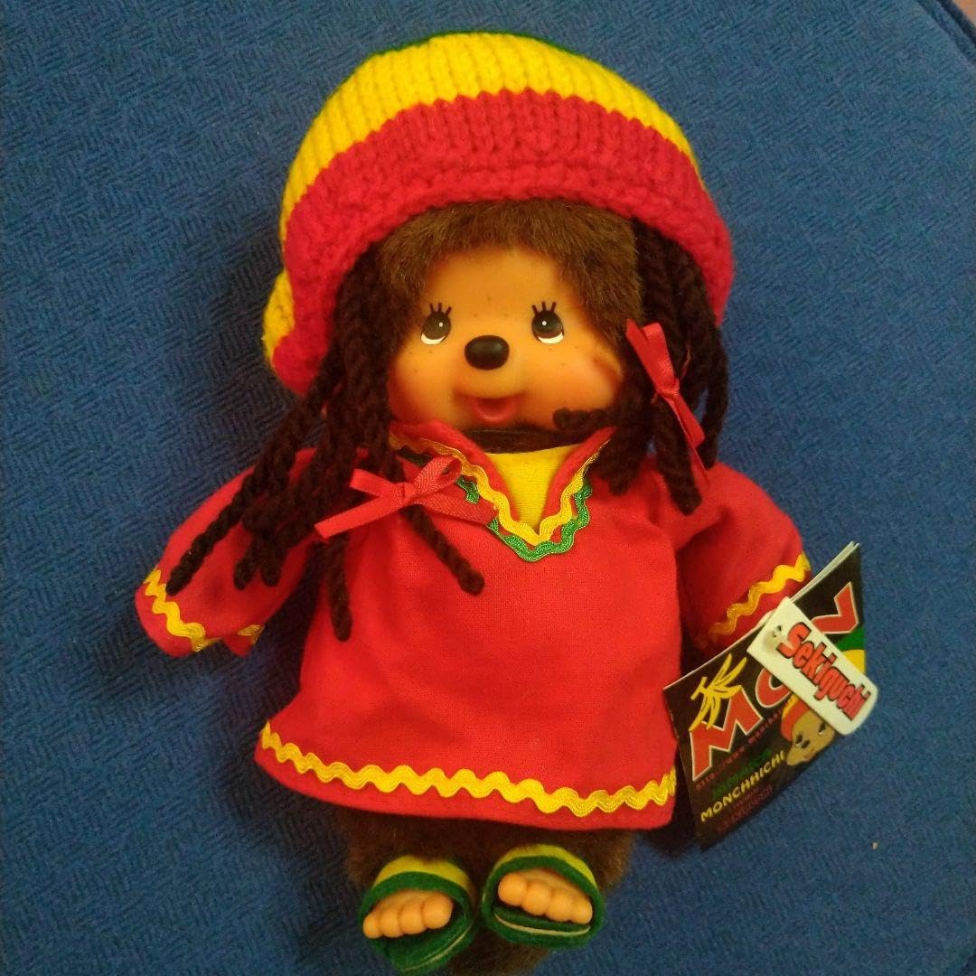 Sekiguchi セキグチ ジャマイカ モンチッチ Sサイズ ブラック レゲエ セキグチ モンチッチCOLORS キーチェーン ブラック : セキグチ