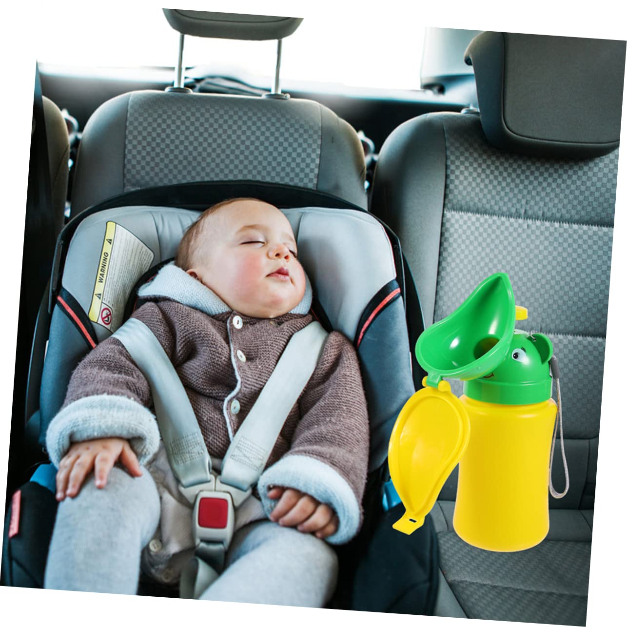 Vaguelly Portable Car Potty for Emergency Urinal for Boys for Travel Road Trips Leak Design for Easy Use for