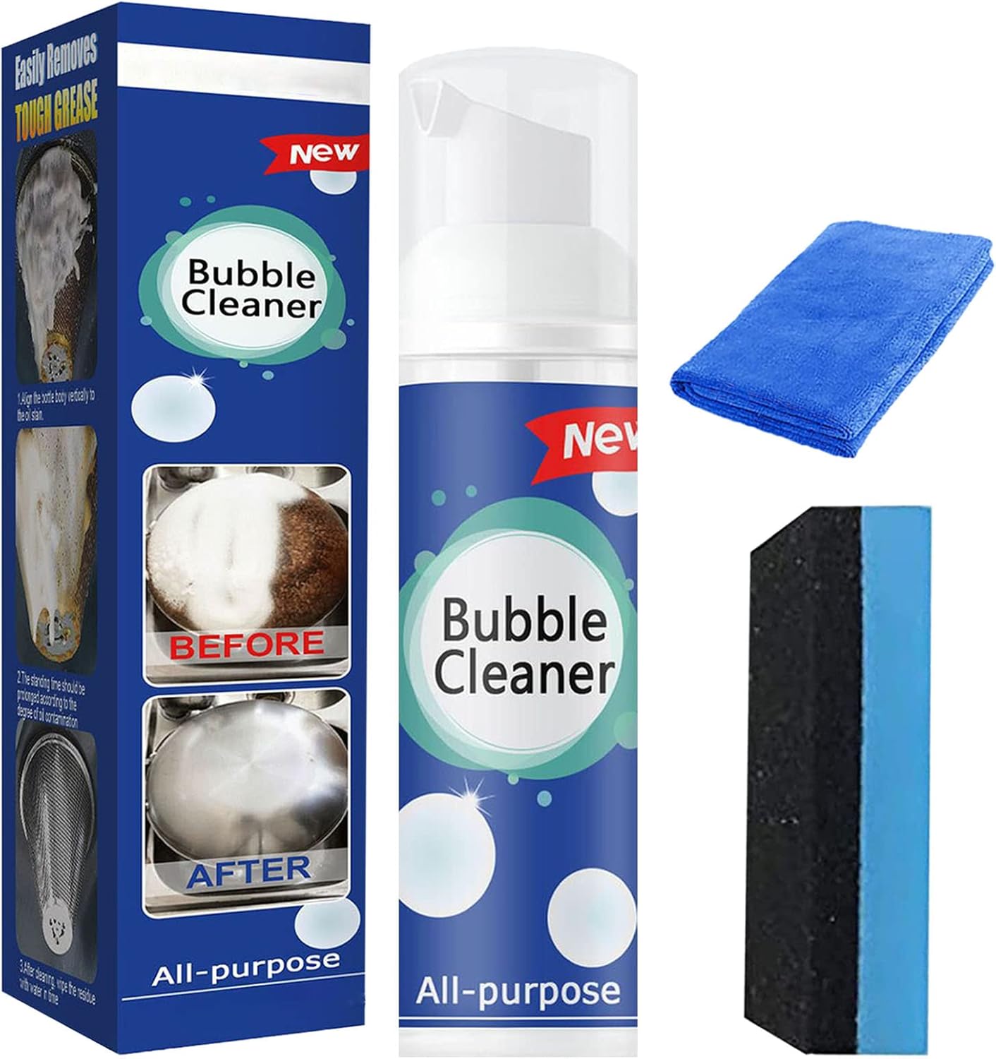 Bubble Cleaner Foam, AllPurpose Bubble Cleaner, Bubble Cleaner Spray