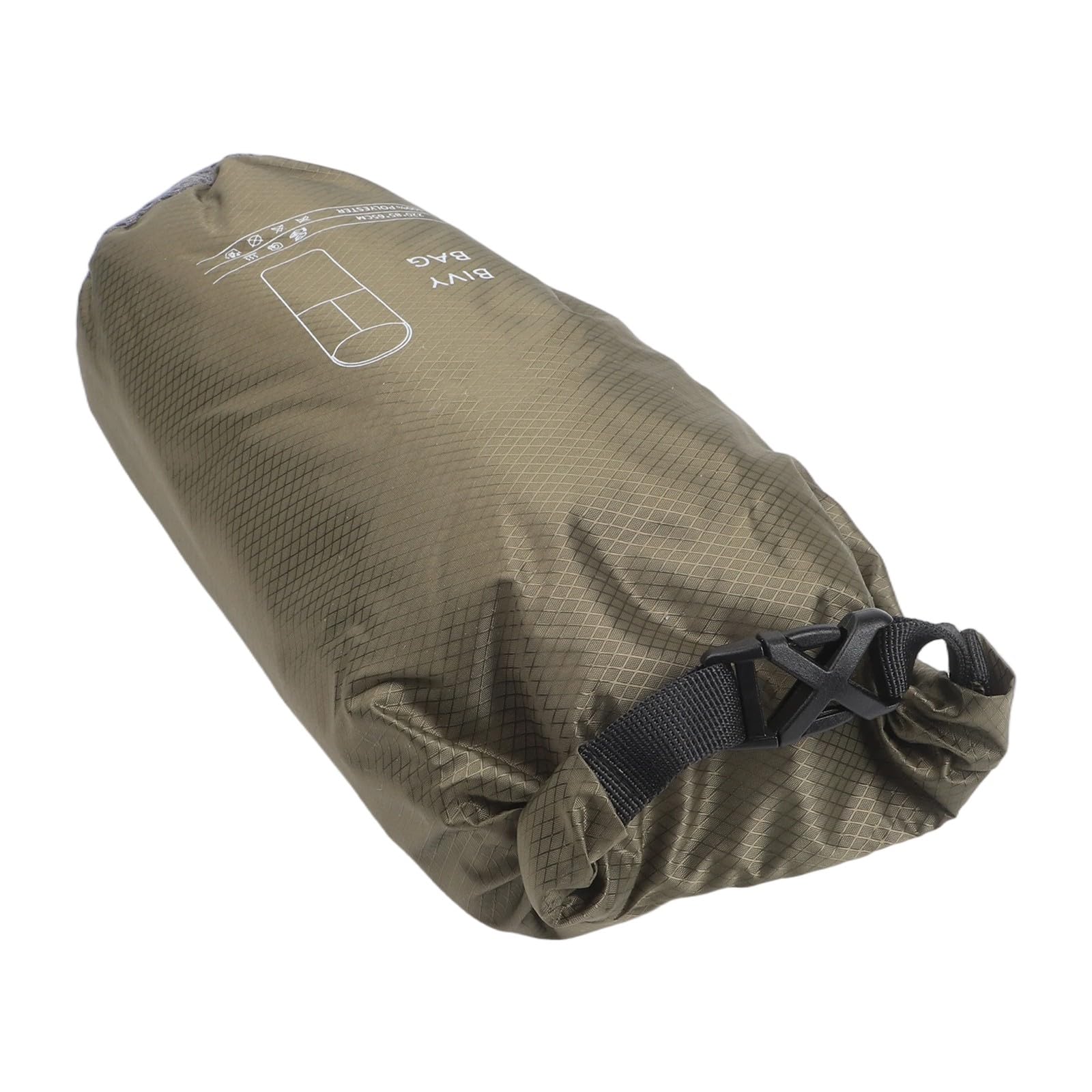 ZYNCUE Ultraleichter Bivy-Sack, wasserdichter Schlafsack mit wärmereflektierender Technologie, 70D Ripstop-Nylon, Überlebensschutz, Camping, Wandern, Rucksackreisen, Rot