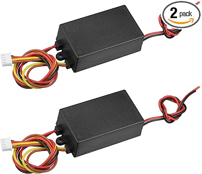 X AUTOHAUX 2pcs LED Flash Module Universal Taillight Controller Car Tail LED Light 3-Step Sequential Dynamic Chase LED Strip Flash Module Boxes LED Controller Module 12V