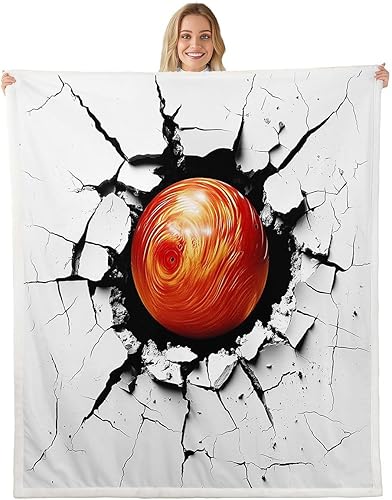 Miniatura 15 de Erosebridal Golf Theme Fleece Blanket 40x50 Golf Clubs Fuzzy Plush Throw for Sofa Couch Sports Game Sherpa Blanket Ball Game Gray