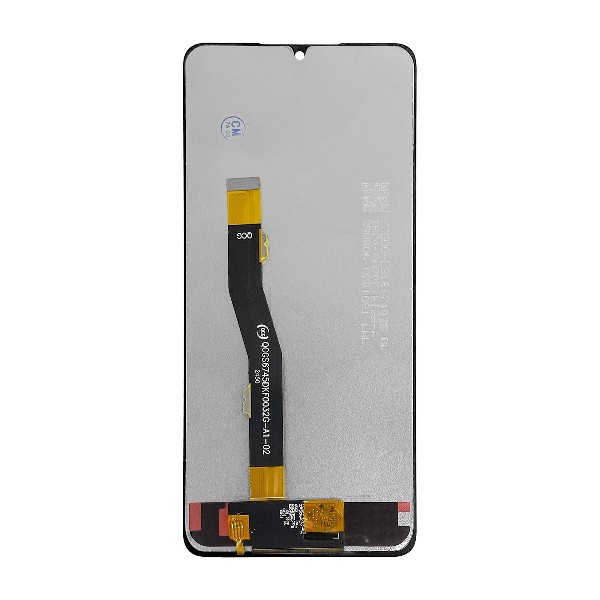 Wyświetlacz LCD do Doogee Note 58 Pro [z odciskami palców] [6,75 cala] Black LCD Display Touch Screen Digitizer z zestawem narzędzi