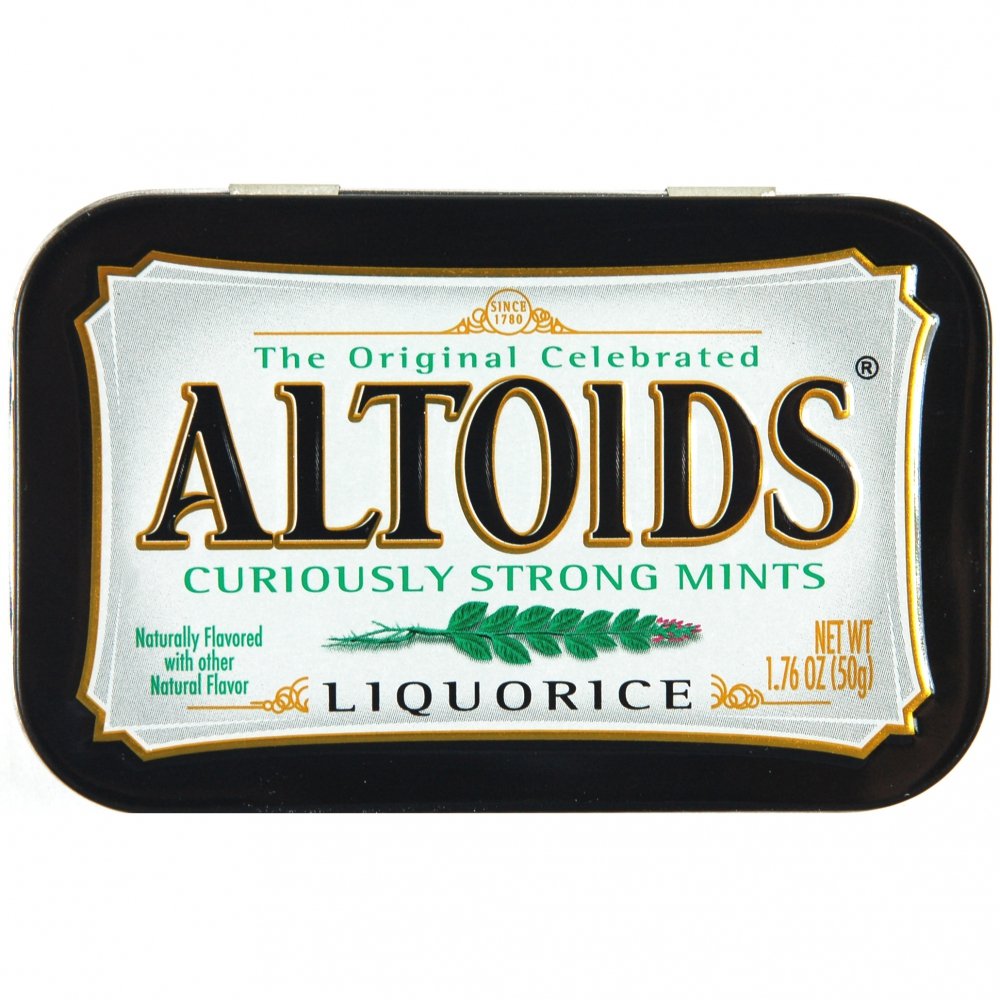 Liquorice Altoids 1.76 Oz (1 Pack)