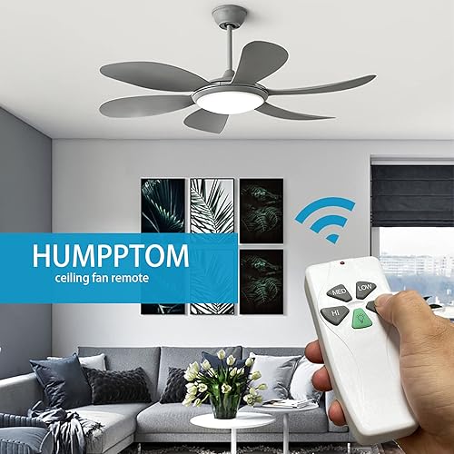 Miniatura 6 de Reemplazo de Hampton Bay and Harbor Breeze FAN-53T, FAN0TT53 FAN-35T, L3HFAN35T, L3HFAN35T1, Fan-HD5, FAN-11T, KUJCE9103. Solo mando a distancia