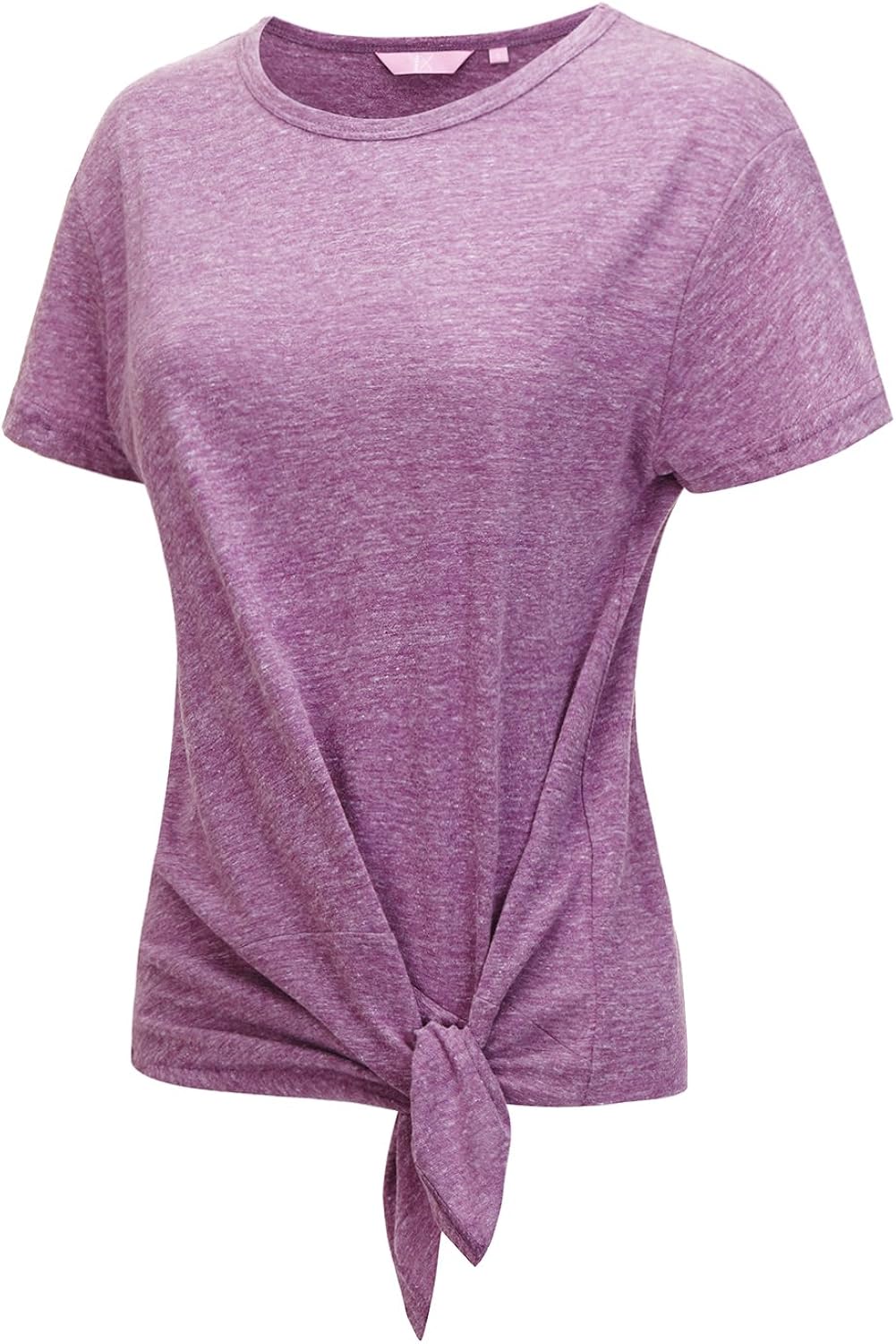 Regna X Women Short Sleeves Flare Tunic Tops for Leggings Flowy Shirt (Maternity/Plus Size/Standard Sizes)