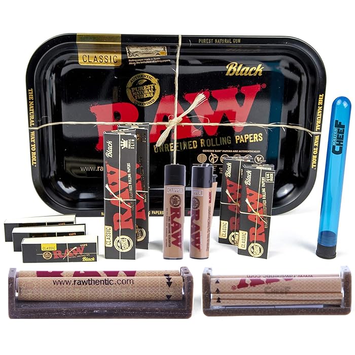 Buy Bundle RAW Black 13 Items Variety Pack Roll Your Own Cigarette