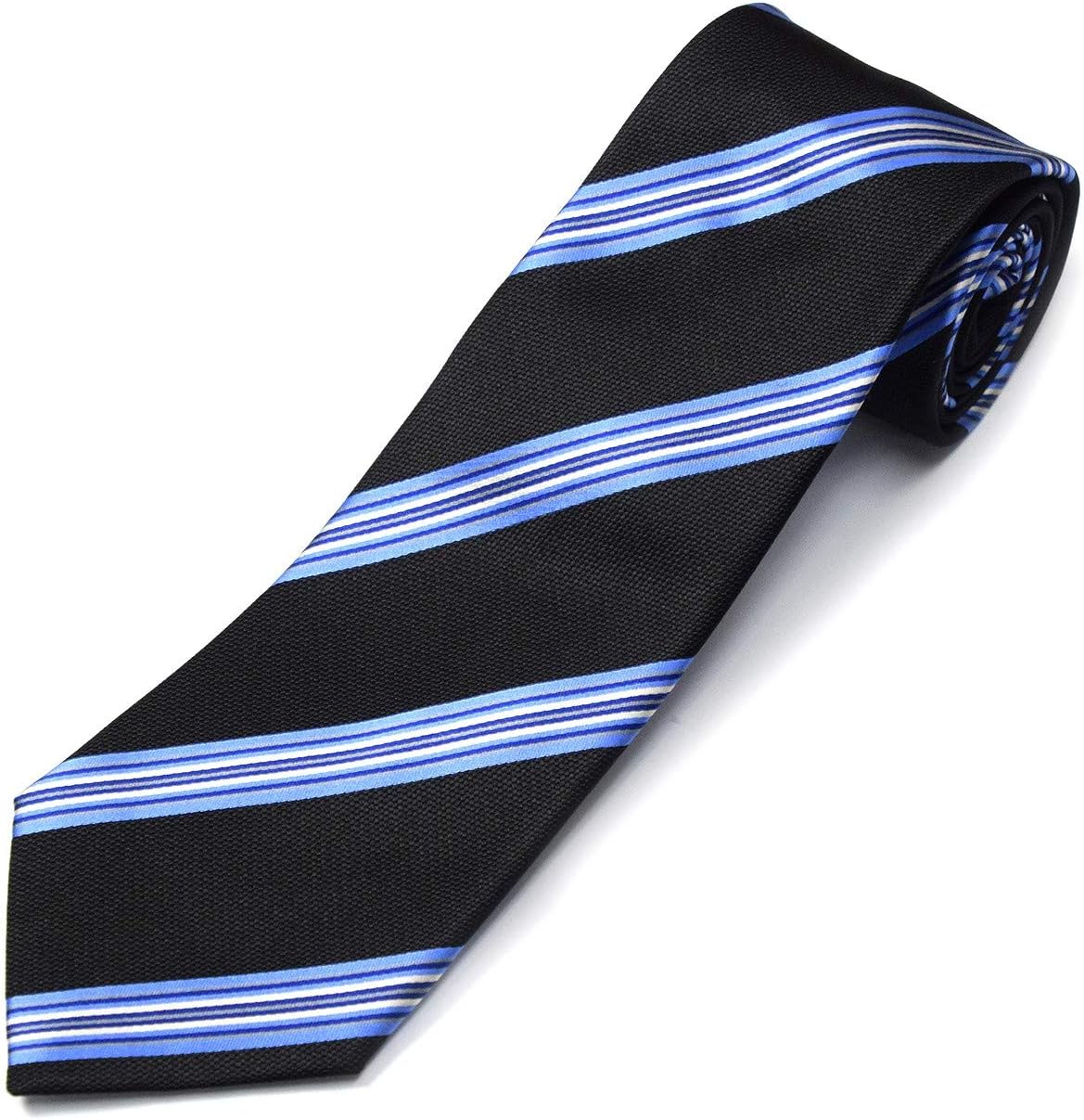 ラッピング受付中 ポールスミス ネクタイ ブランド ブランドネクタイ (8cm幅) ストライプ （ブラック/ブルー（PS31）） [