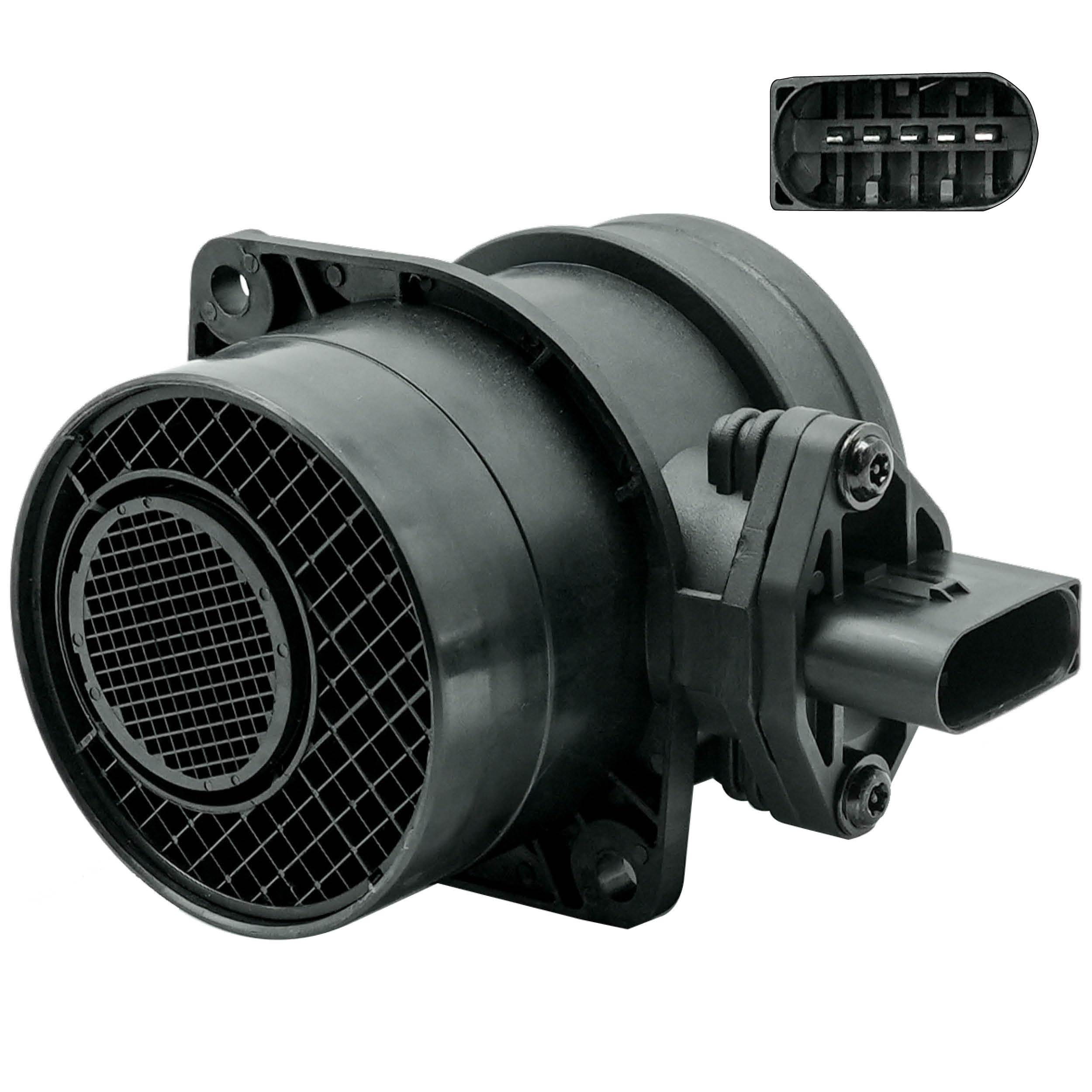 Caudalimetro compatible para A3, A4, A6, Polo 4, Golf 4, Golf 5, Bora, Jetta 3, Passat, Touran, Touareg, Sharan… | 1.9, 2.0, 2.5, 2.8, 5.0 TDi - 074906461B