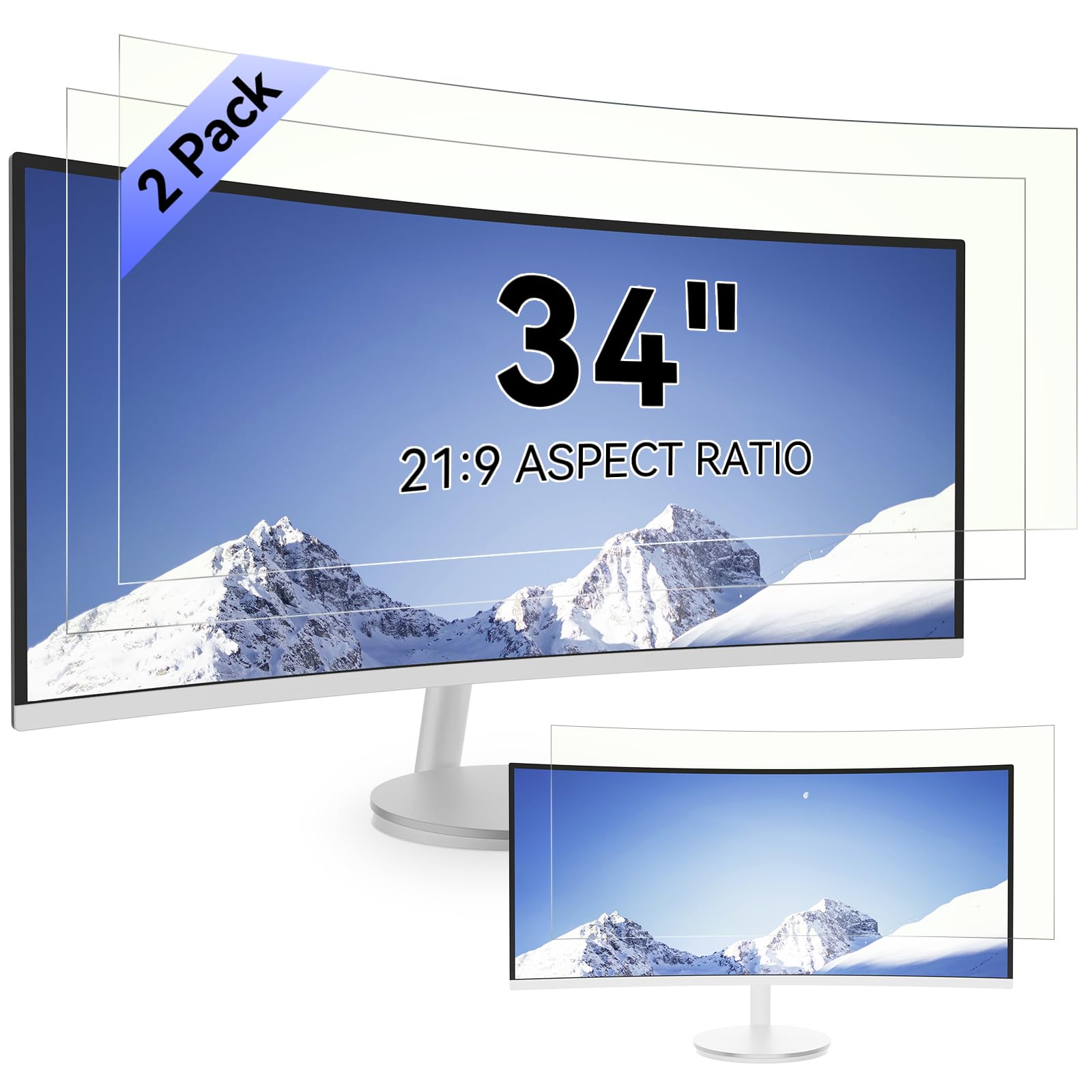 universeel 15.6 - 32 Computer Blauw Licht Blokkerende Screen Protector,Hangend Anti-Blauw Lichtfilter,Anti-UV Filter Filmpaneel,Voor breedbeeld desktop PC LED-monitor,Laptop,Apple 21 in (537*330mm universeel 15.6 - 32 Computer Blauw Licht Blokkerende Screen Protector,Hangend Anti-Blauw Lichtfilter,Anti-UV Filter Filmpaneel,Voor breedbeeld desktop PC LED-monitor,Laptop,Apple 21 in (537*330mm
