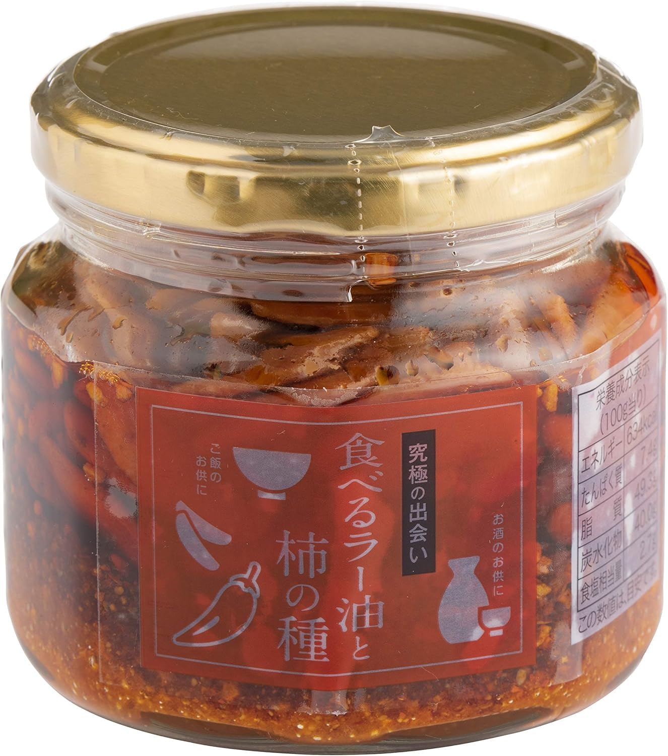 マルシンフーズ 食べるラー油と柿の種 160g