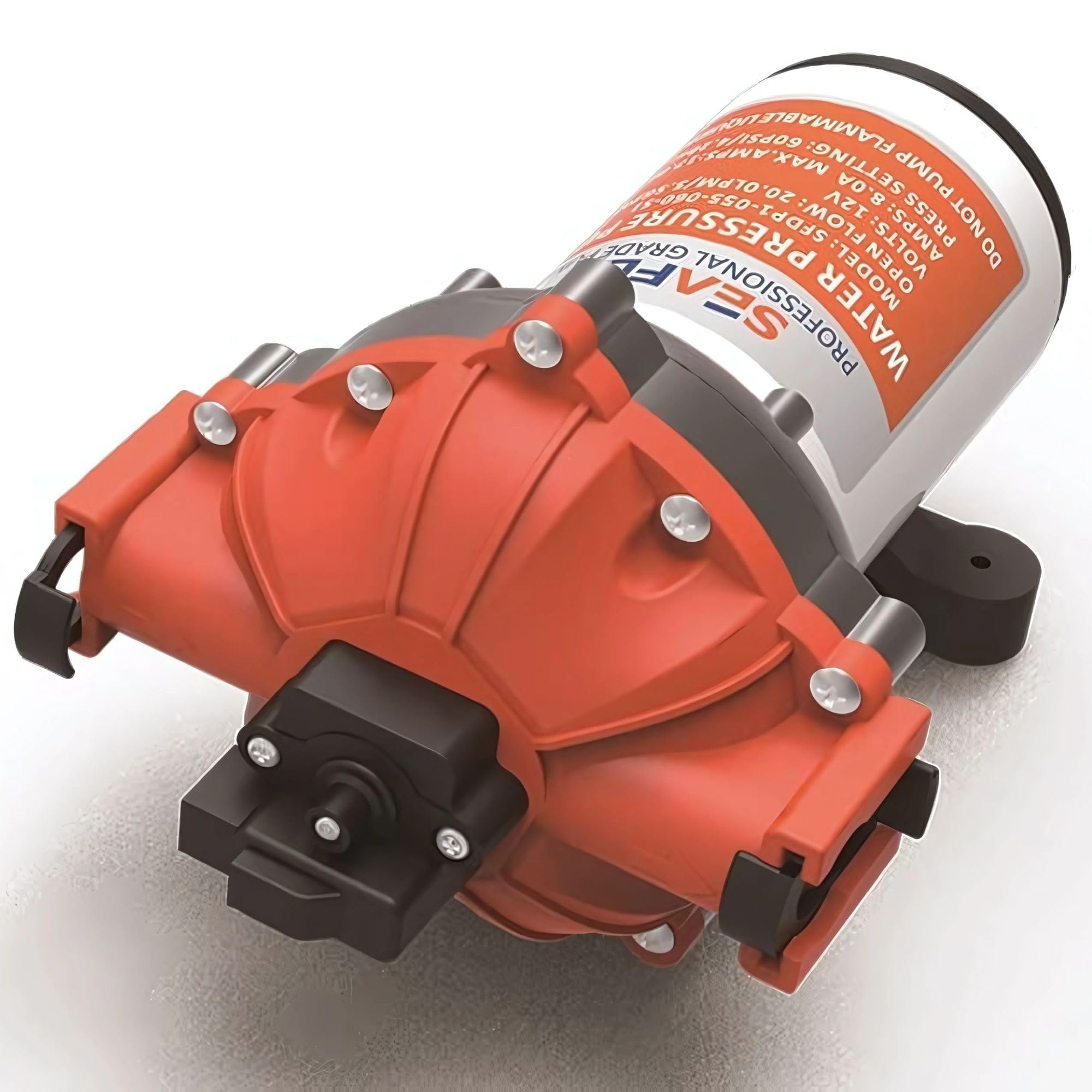 Seaflo 12V 5.5 GPM 60 PSI Water Pressure Diaphragm Pump with Quick Connect Fittings