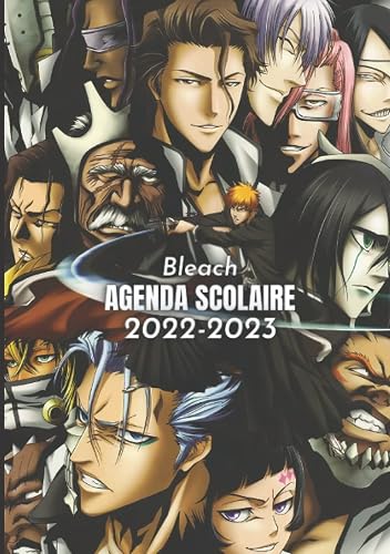 Agenda Scolaire 2022-2023 Bleach: de Septembre à Août pour Fille Garçon Primaire Collège Lycée études supérieures Etudiant Enseignant | Couverture Thème manga anime Format A5 14.8 x 21 cm en Français