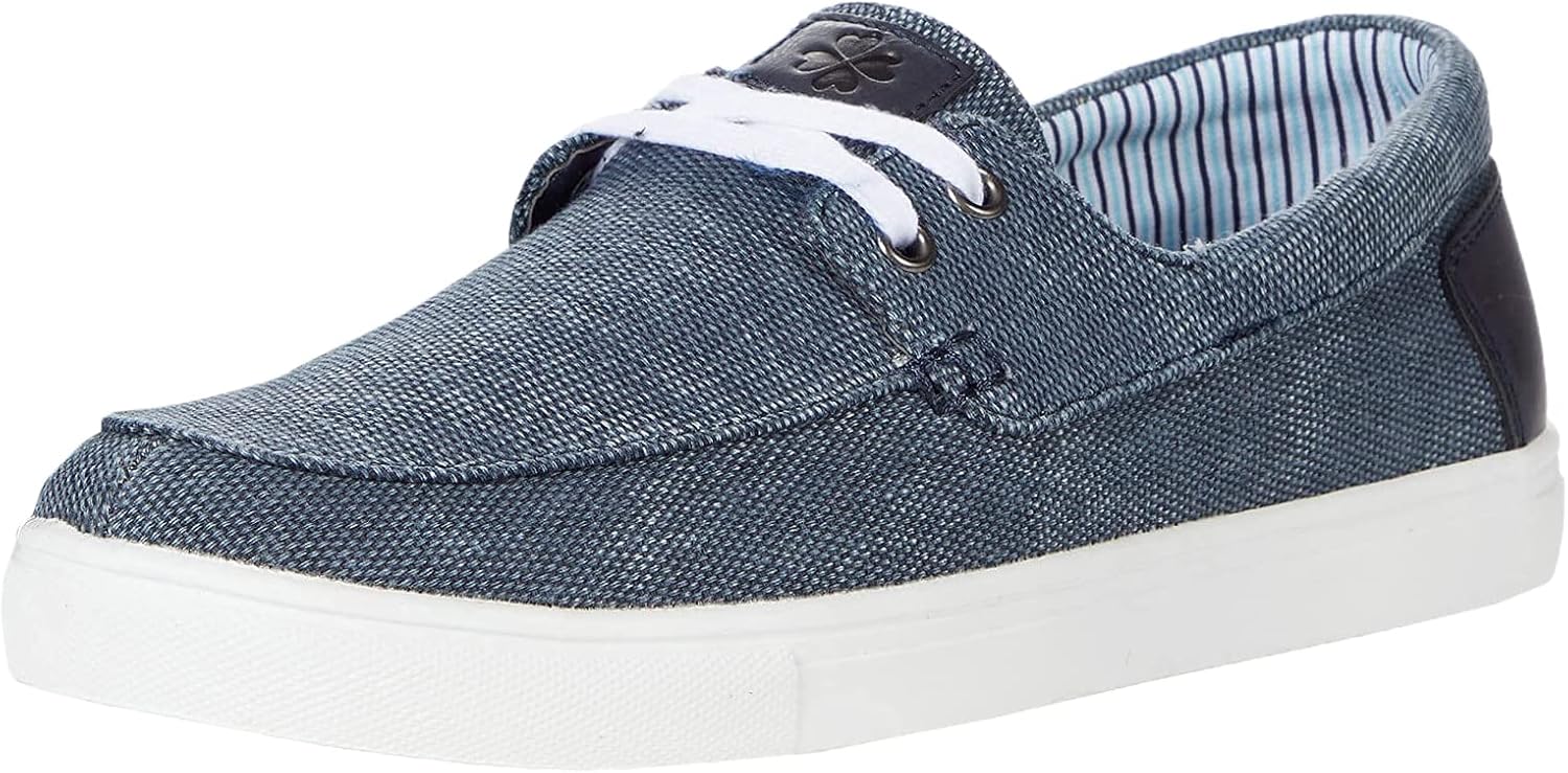 MUK LUKS Men's Cruise Voyage Sneaker, Navy, 12