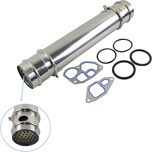 Miniatura 2 de Enfriador de aceite de motor 904-225 con kit de junta y sello compatible con Ford E350 E450 E550 Excursion F250 F350 F450 F550 Super Duty 7.3L