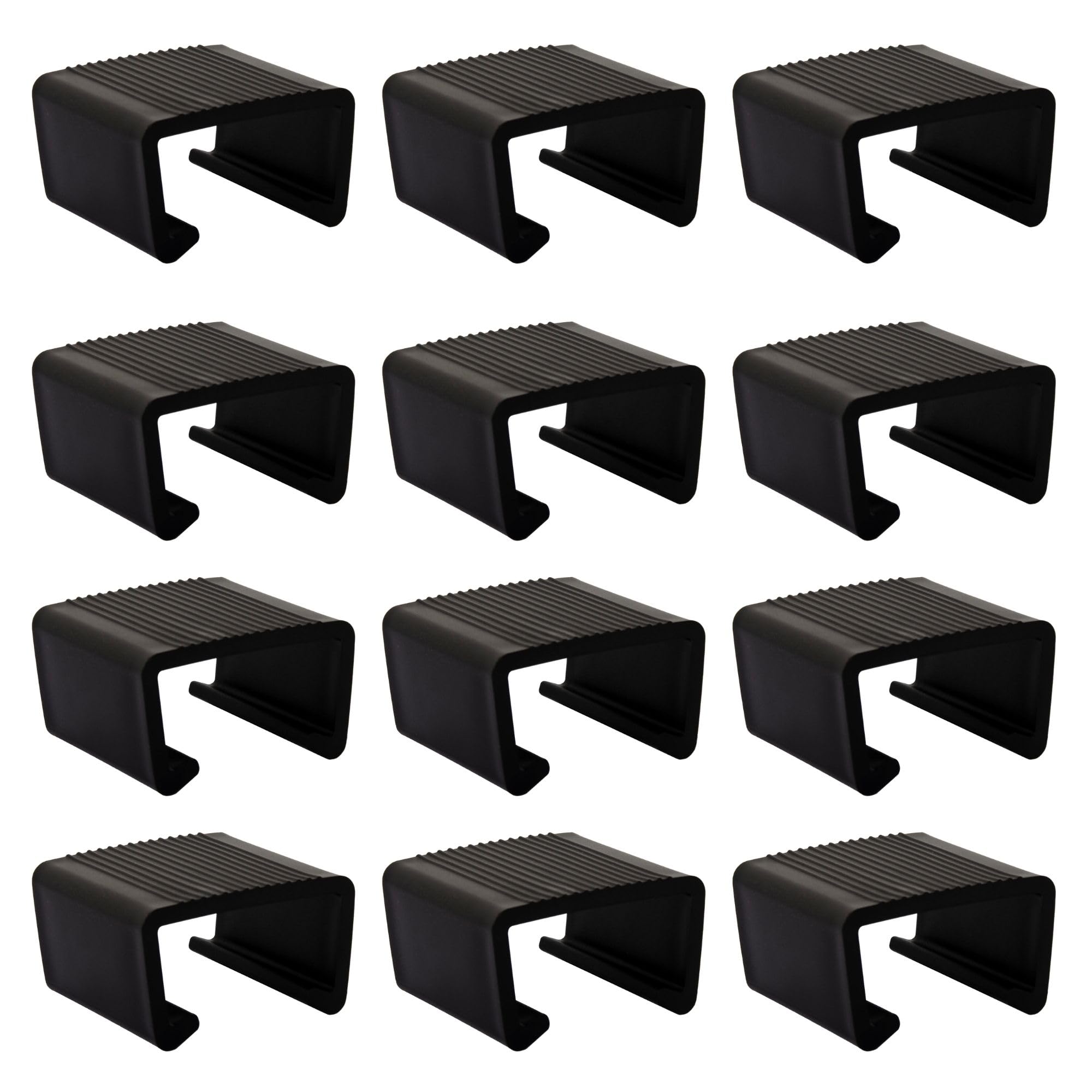 Rattan park 12Pcs Furniture Clips Sofa Patio Wicker for Rattan Chairs,Sofa Clamps Fixed Buckle Rattan Chair Fasteners for Outdoor Garden (Large)