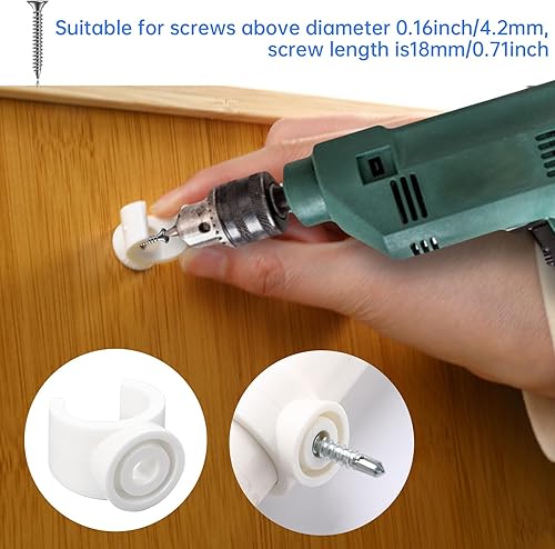 Miniatura 3 de Abrazaderas de tubo de 34 pulgadas, paquete de 50 ganchos PEX de 0.787 in, abrazaderas de plástico para tubería, herramientas con gancho en U,