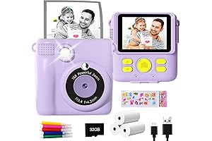 GKTZ Instant Print Camera for Kids: Capture Moment and Imagination