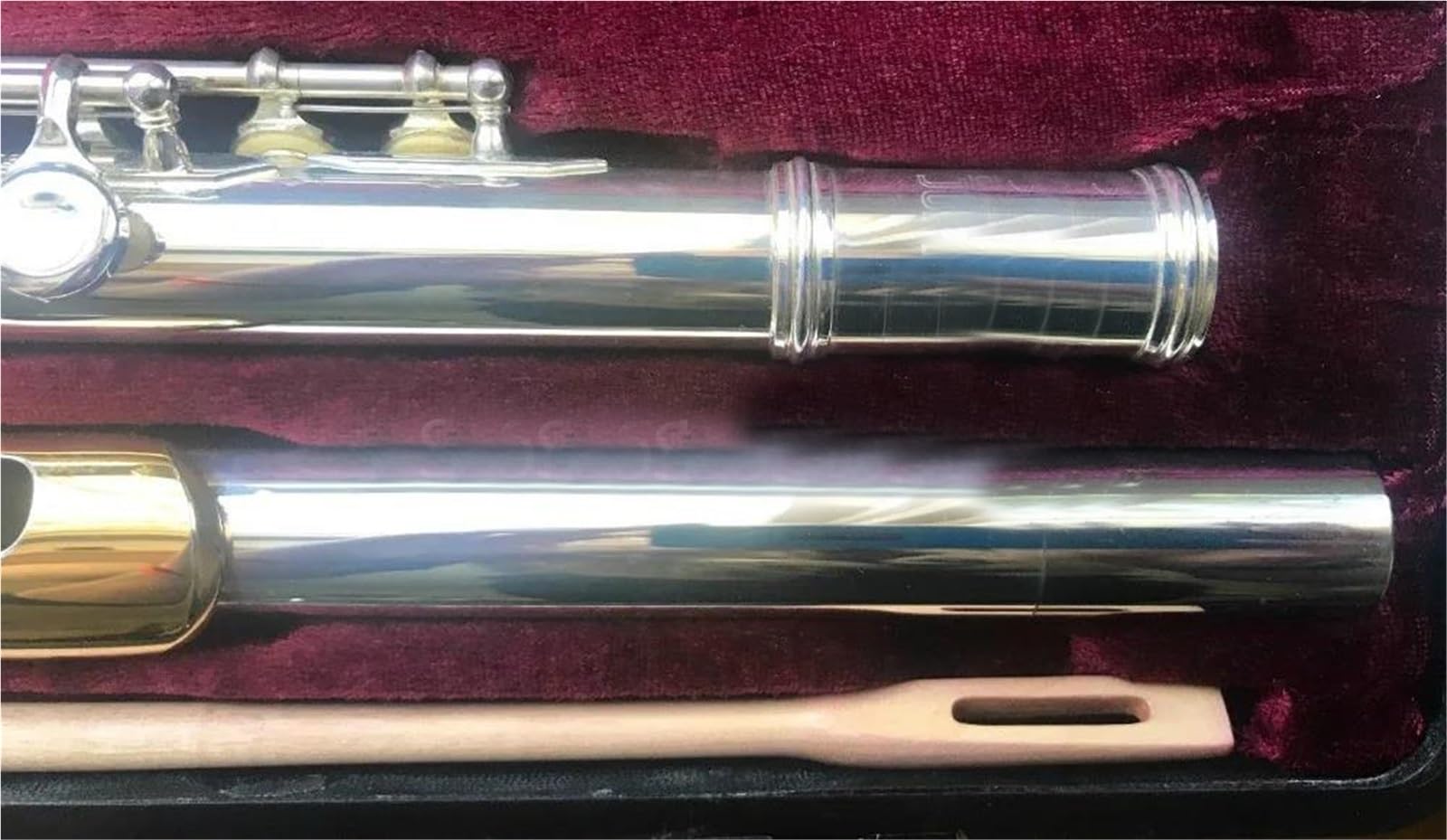 Profesjonalny 16 otworowy zamknięty flet w kolorze białej miedzi i srebra instrument w tonacji C profesjonal Flet