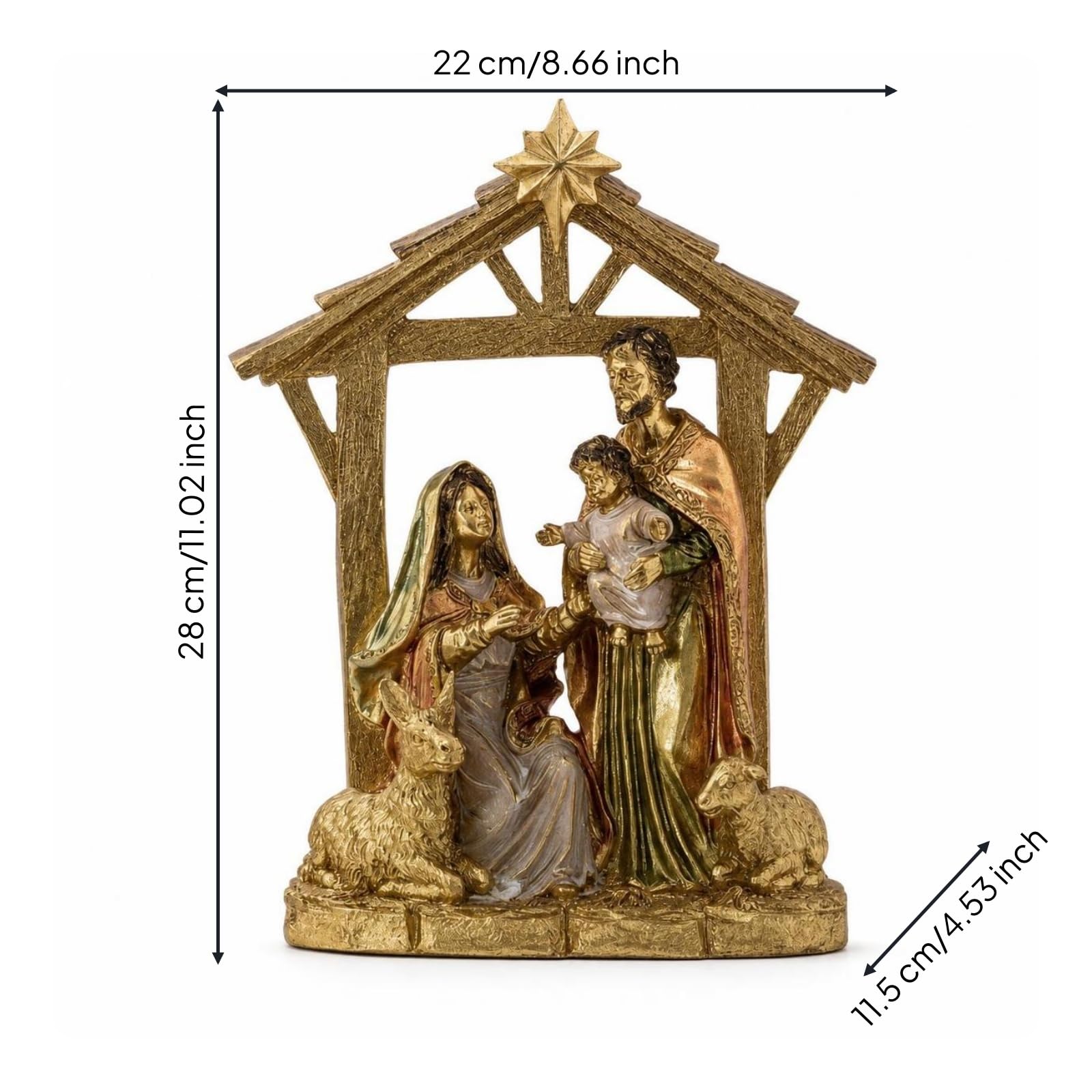 Crèche Table Religieuse
