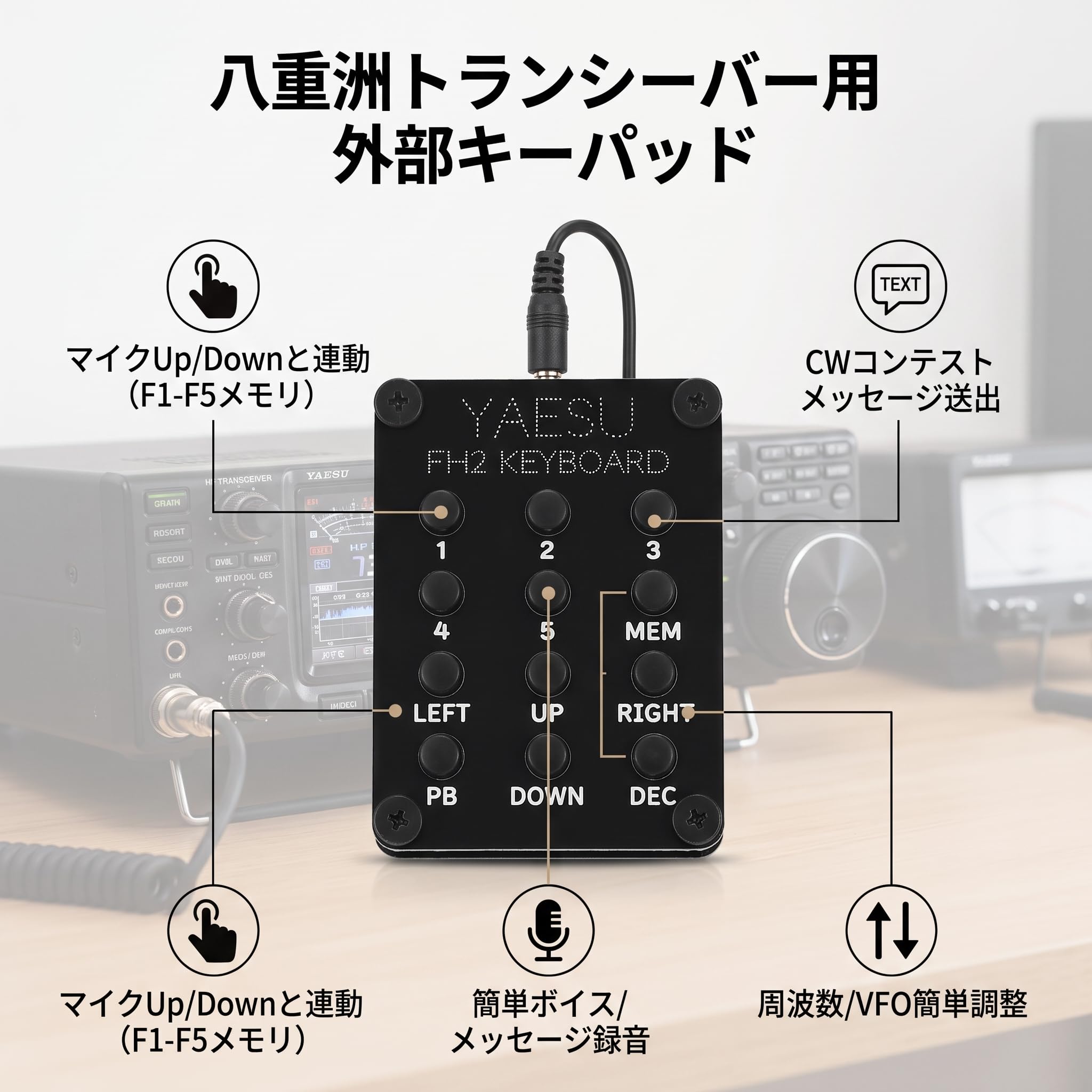 CD/MDプレイヤー(SHARP)✴リモコン・取説付属✴ Amazon.co.jp: Hibeauty 外部キーパッド リモートコントローラー 音声