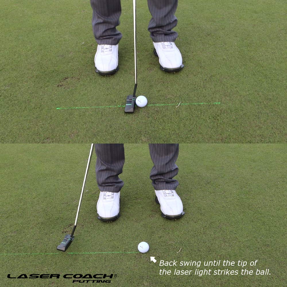 GREENON Laser Coach Putting - Golf Putter Practice Training Aid 