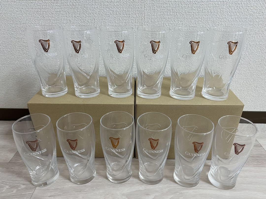 Amazon.co.jp: ギネスビール グラス 12個 : ホーム＆キッチン