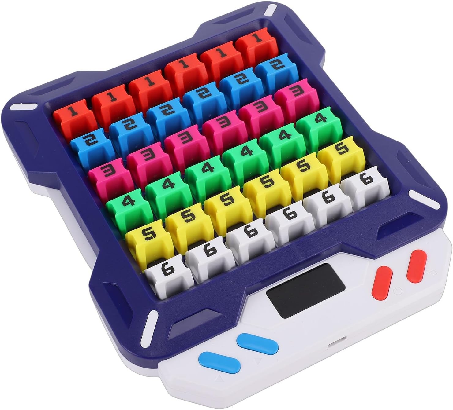 Electronic Sudoku Puzzle Game Portable Colorful Light Effect Logic Trainer Sudoku Board Toy for Kids Teens and Adults