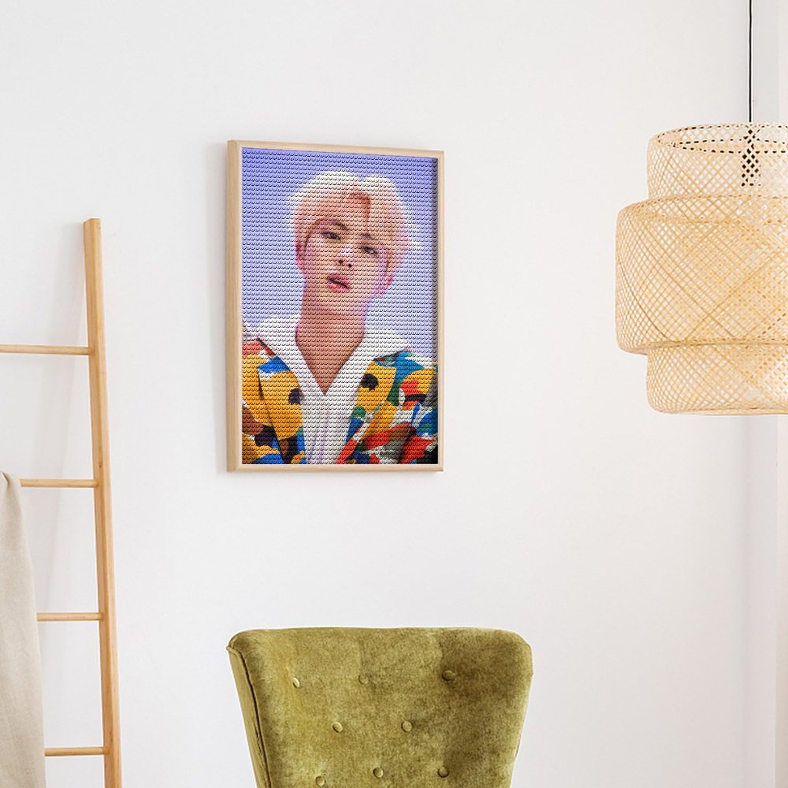 Amazon.co.jp: BTS Jin ダイヤモンドアート 丸いビーズ 操作簡単 応援