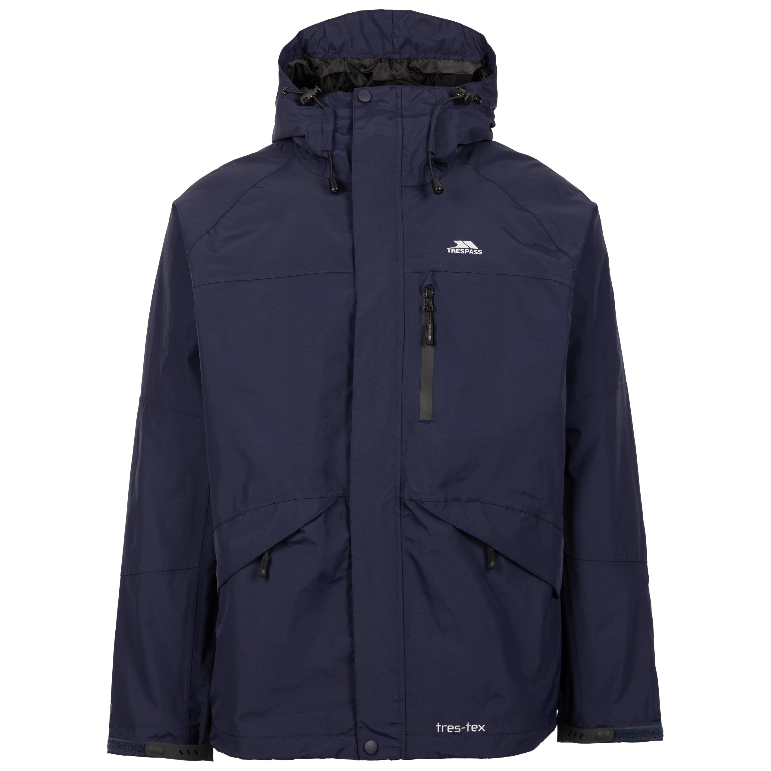 Trespass Men's Navy Corvo Waterproof Jacket - Xxl
