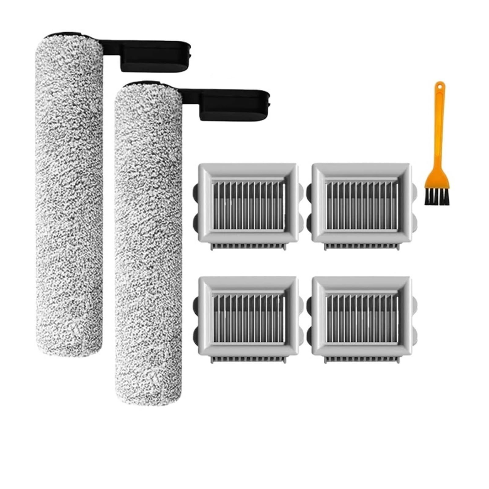 2 cepillos giratorios 4 filtros, Compatible con Roborock