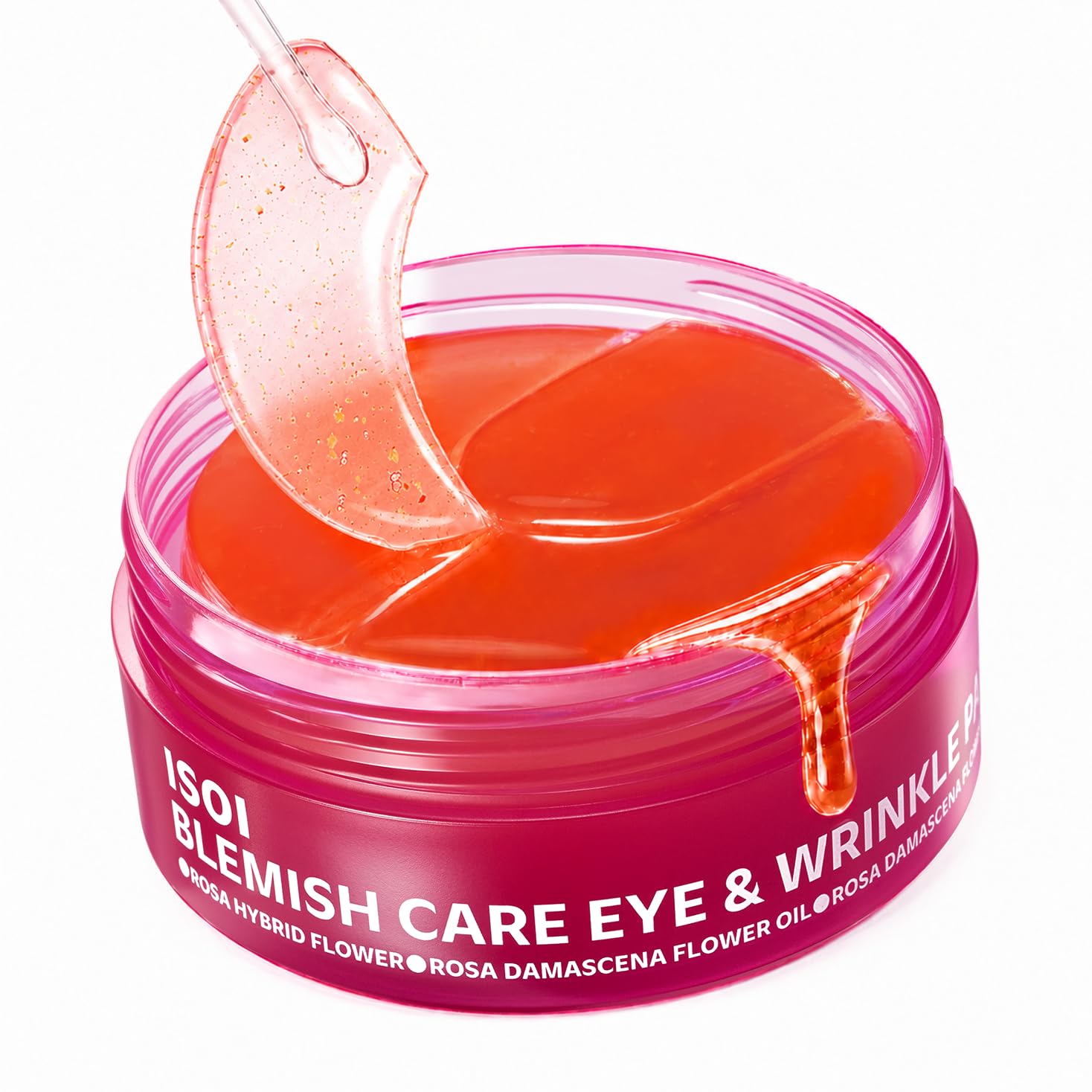 �️ ISOI Blemish Care Eye Patches with Hyaluronic Acid, 90 Count | Dark Circles, Puffiness, Forehead & Smile Lines, Bulga — beauty deal on Shopping With Noya