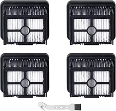 4 Pack HEPA Filter for Dreame H12 Pro/H12 Pro FlexReach/H12 Dual/H12 Pro Ultra/H13 Pro/H15 Pro/H15 Pro Heat/H15 Mix/Mova M10 Vacuum Cleaner Water and Dust