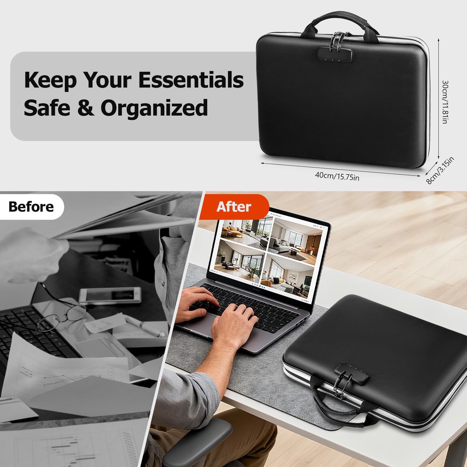 Amazon.com: Dadanism 5200℉ Fireproof File Organizer with