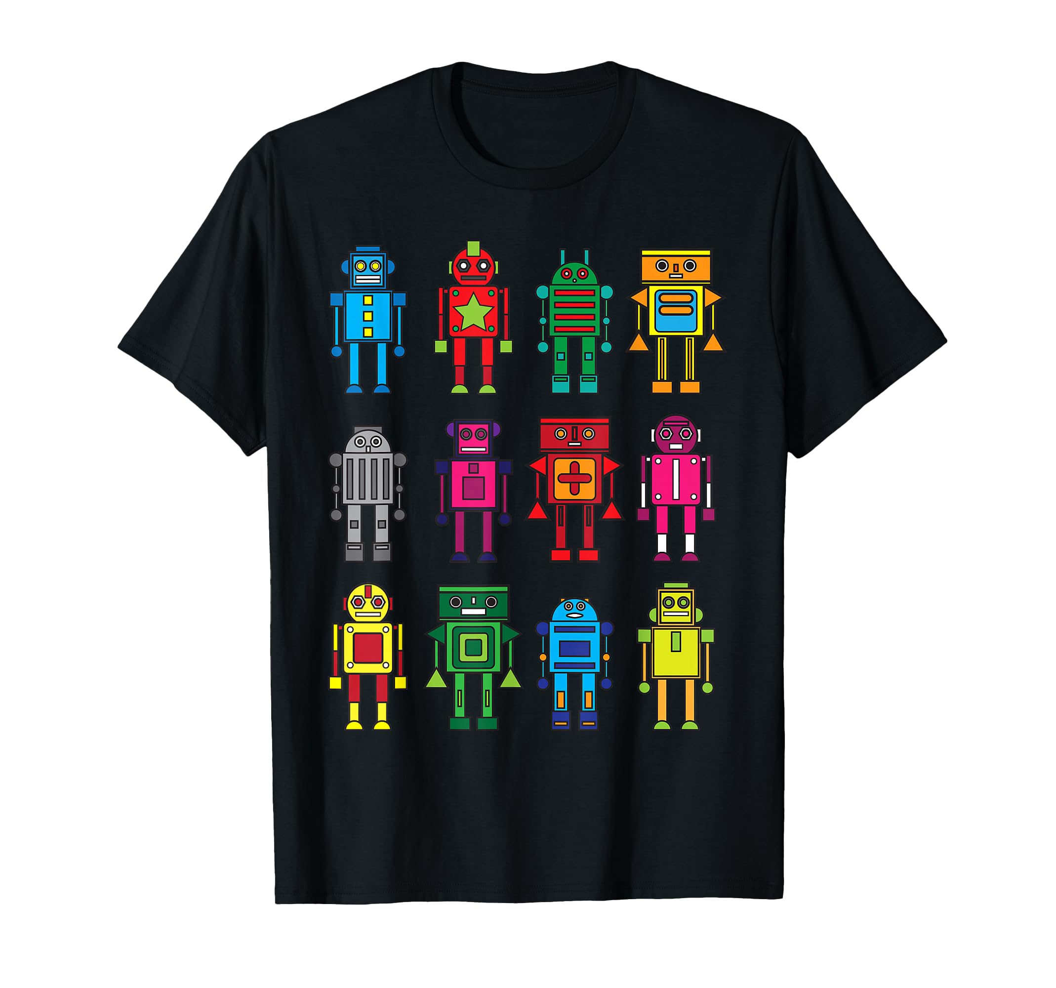 Robot Shirt Funny Robot Technology Tee T-Shirt
