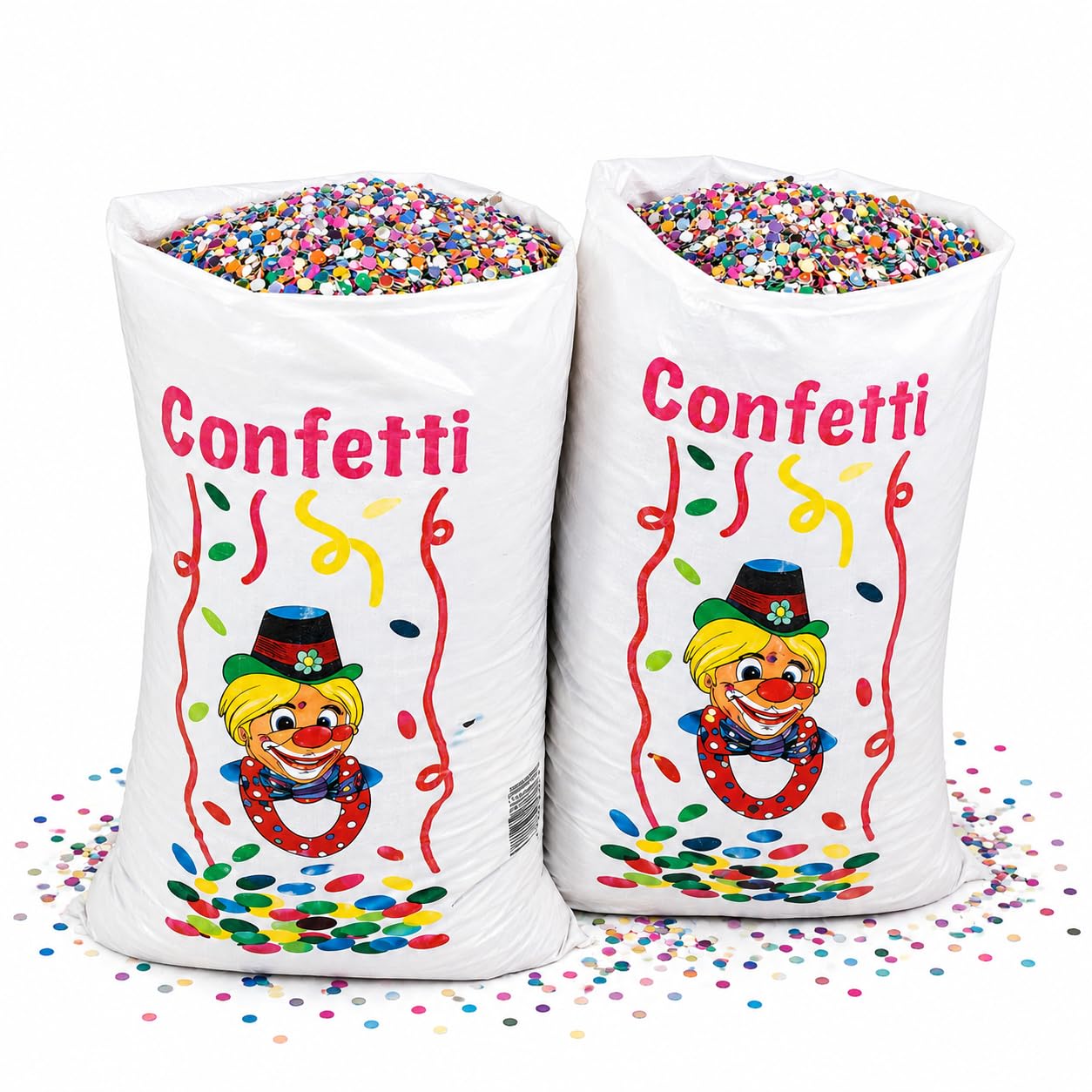 Confeti Multicolor Saco 10kg Papel para Fiestas y Cabalgatas