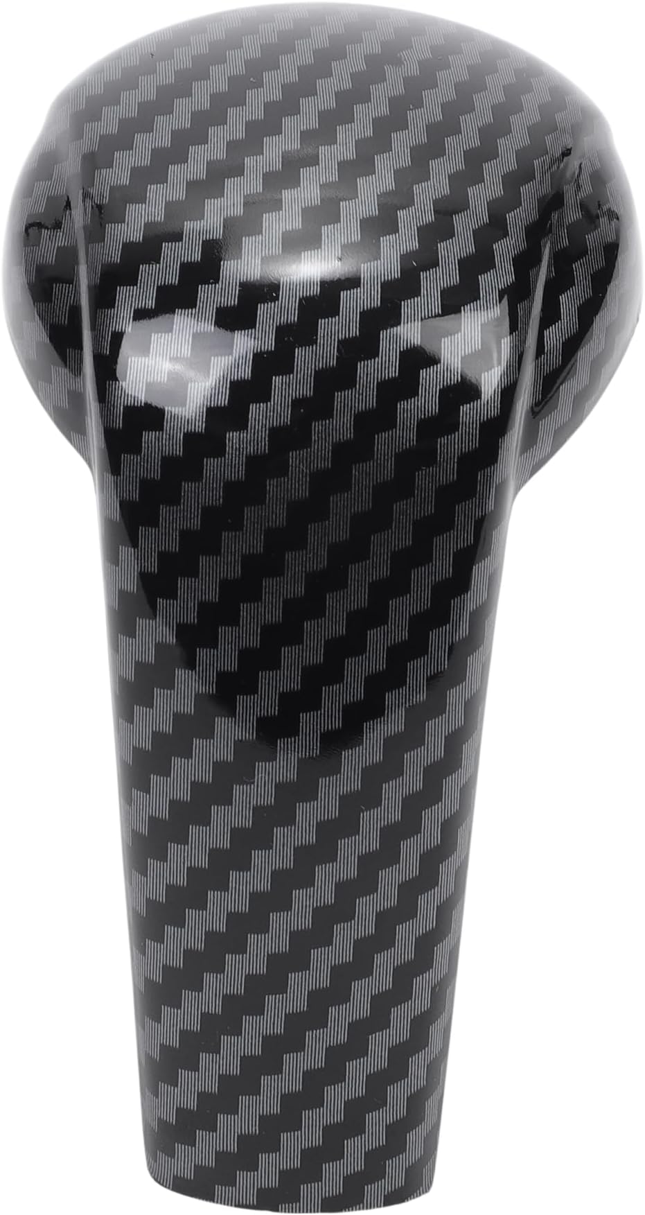 Gear Shift Knob Decorator Cover for Mazda CX-5 17-23 for Mazda 3 14-19 Console Interior Trim Sticker Styling Decor Carbon Fiber Black 1 Pcs