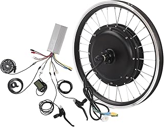 Astibym 20 Inch Electric Wheel Kit, Rear Drive Motor Wheel Kit Good Heat Dissipation with 35A Controller for Electric Scooter