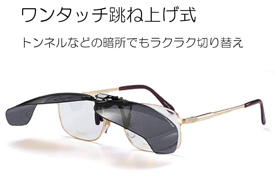 Amazon.co.jp: メイガン(Meigan) 偏光サングラス メガネ取り付け