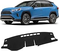 Vista 10 de KUST Alfombrilla Negra para Salpicadero de Nissan Altima 2007-2012 para Conducción a la Izquierda de Poliéster Cubierta de Tablero Antideslizante