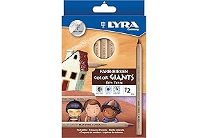 Lyra Color-Giants Skin Tone Colored Pencils - Elevate Your Art with Lifelike Tones