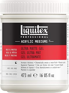 Liquitex Ultra Matte Gel Medium, 16-Ounce