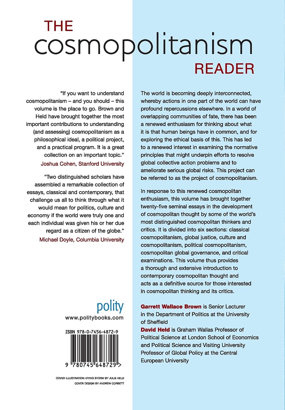 Cosmopolitanism Reader