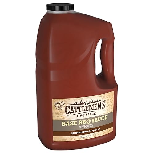 Cattlemen's Salsa de barbacoa de base ahumada, 1 gal.