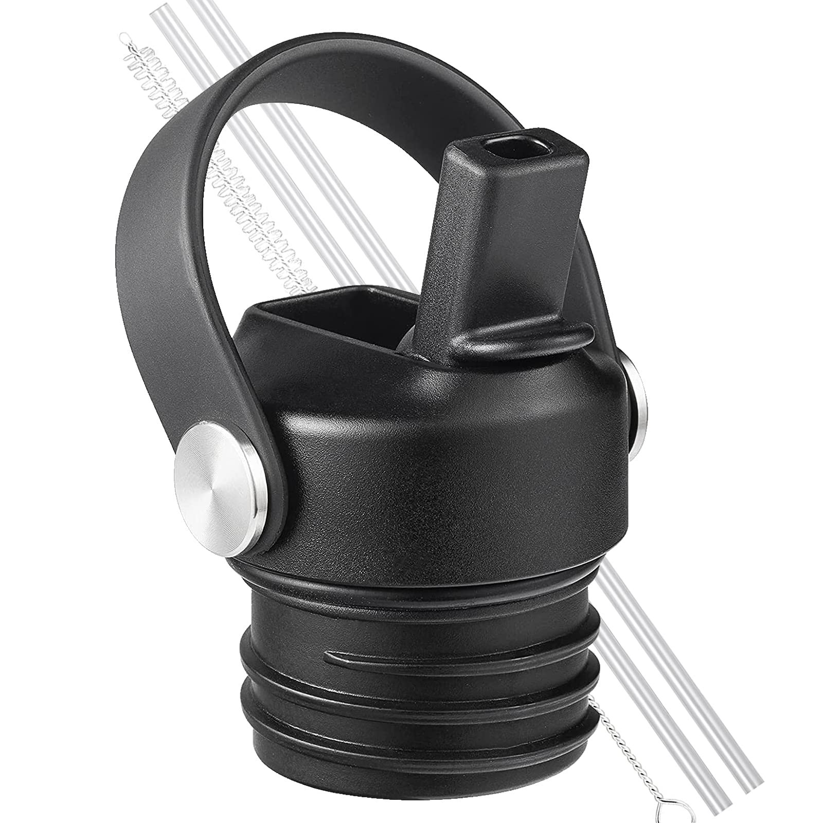 Buy PPCHLR Straw Lid Compatible with Hydro Flask Standard Mouth Water Bottle,Straw Lid with