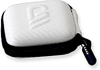 Vista 5 de CASEMATIX Funda de juguete compatible con Tamagotchi On Interactive Virtual Pet Game, incluye solo funda, color blanco