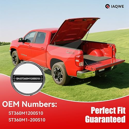 Miniatura 3 de Soportes de gas de 36 pulgadas, 200 libras890N, soporte de elevación de choque para cubierta Tonneau, resistente, cama de caravana, gabinete de TV,